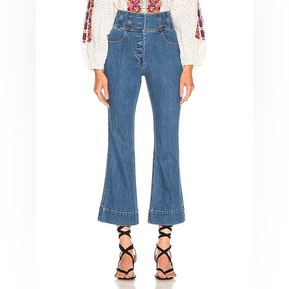 Ulla Johnson Mid Wash Ellis Jean. Size 0 - Picture 10 of 15